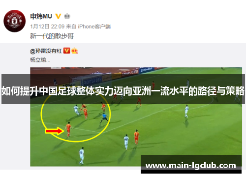 如何提升中国足球整体实力迈向亚洲一流水平的路径与策略