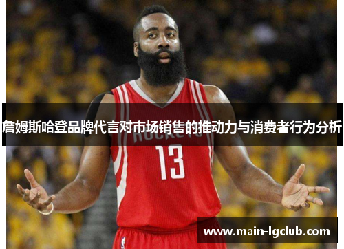 詹姆斯哈登品牌代言对市场销售的推动力与消费者行为分析