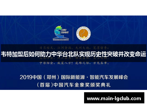 韦特加盟后如何助力中华台北队实现历史性突破并改变命运